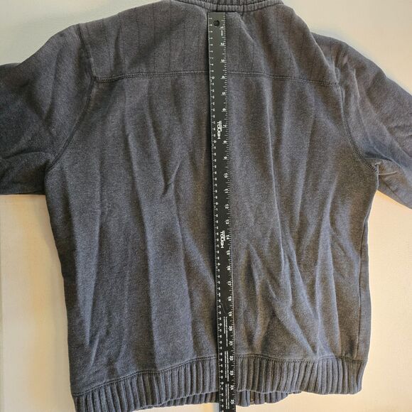 Calvin Klein Jacket Men's Size Large Gray Zip Up Soft Shell Pockets Long Sleeves - Picture 8 of 16